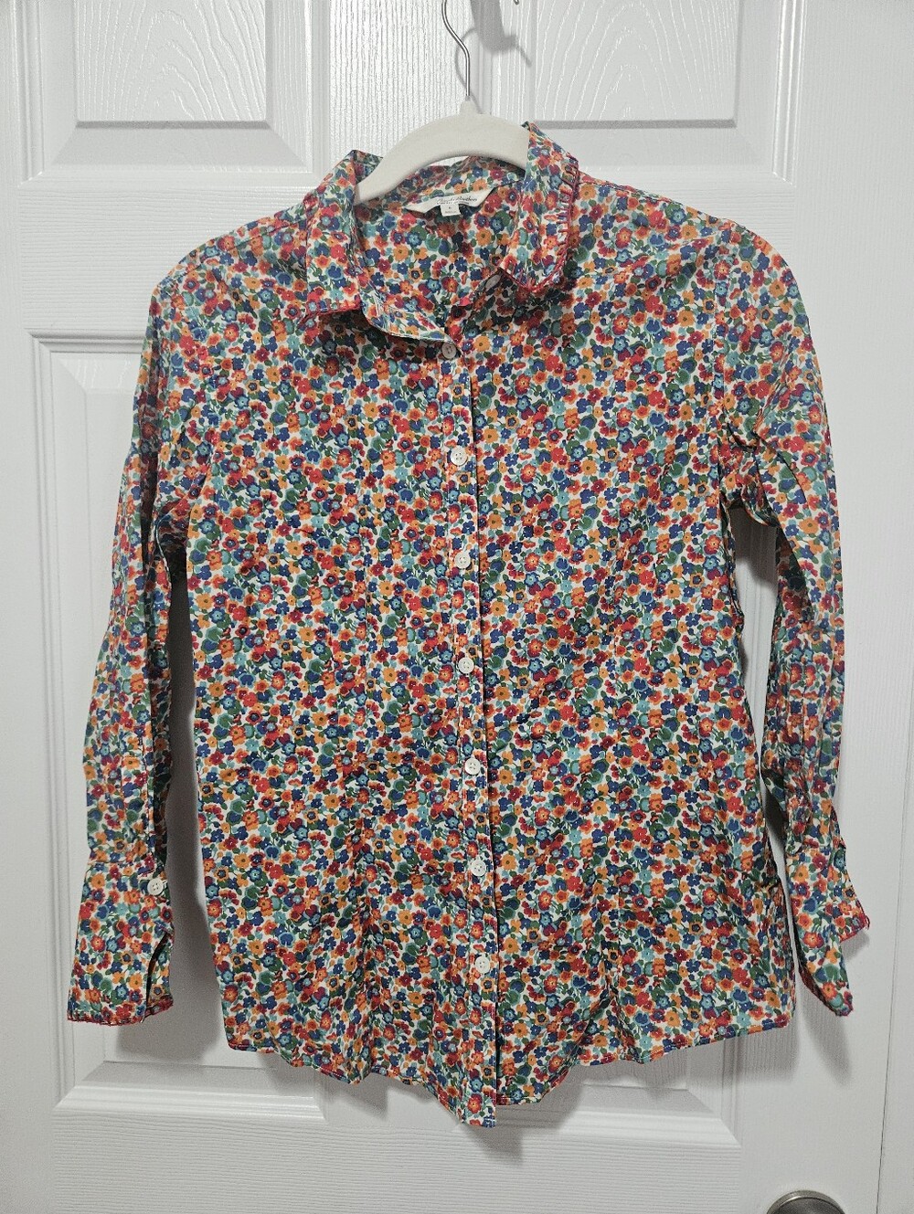 Liberty London Brooks Brothers Floral Blouse 6